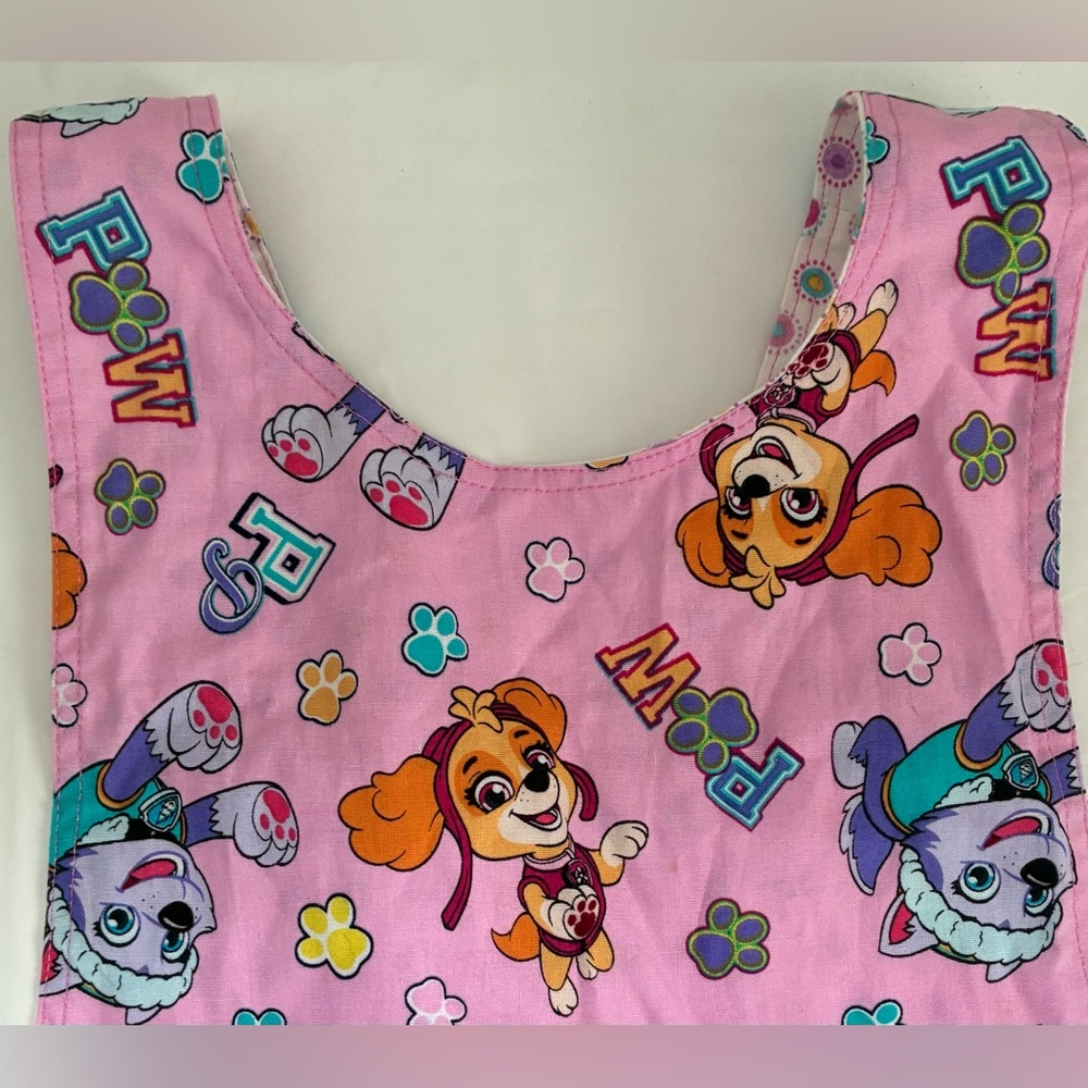 HANDMADE PAW PATROL SMOCK APRON KIDS REVERSIBLE - Picture 2 of 6
